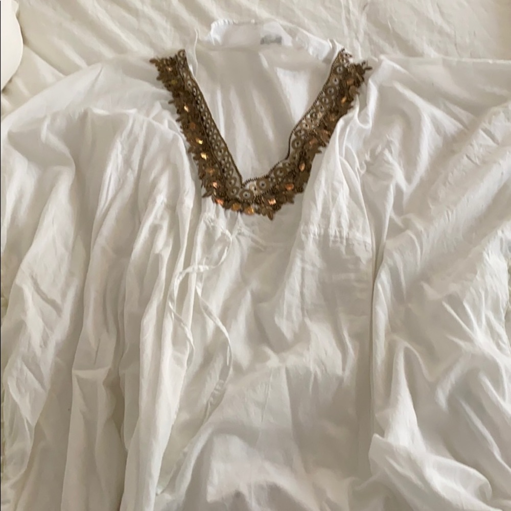Embellished cover up